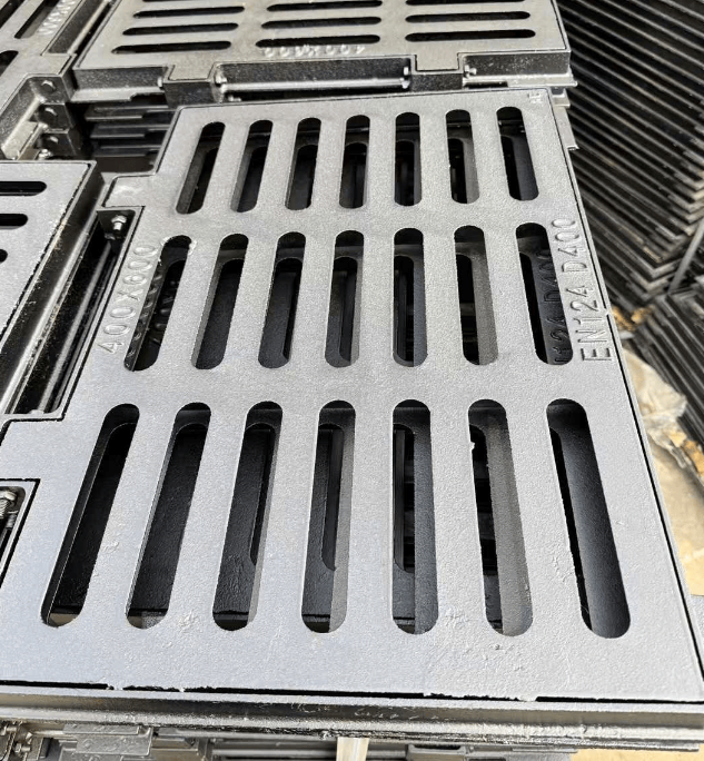 肥西球墨铸铁雨水单篦展示